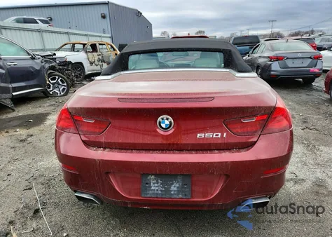 2012 BMW 650 Xi from USA, damaged, VIN WBALZ5C50CC619737